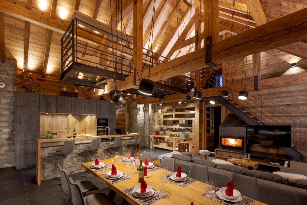 Chalet Prestige l'Atelier Lodge Les Deux Alpes Exterior foto